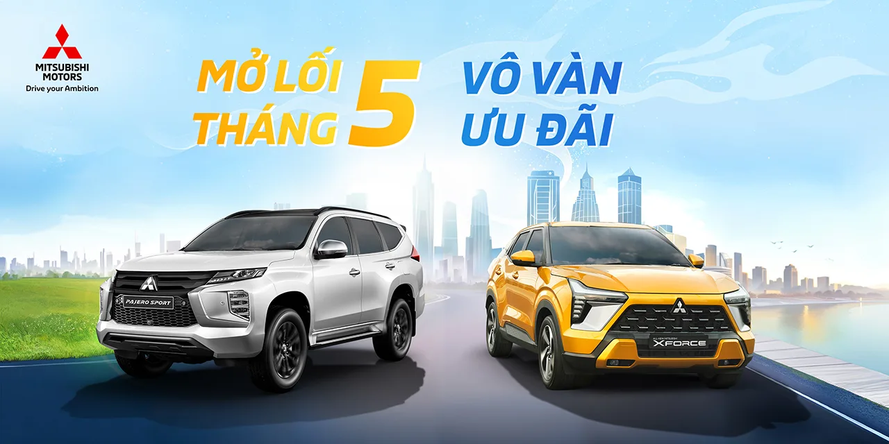 Bảng giá & Khuyến mãi mua xe trong tháng 05/2024 tại Mitsubishi Bình Dương