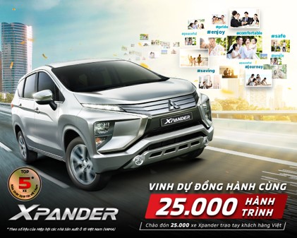 MITSUBISHI XPANDER ĐOẠT GIẢI THƯỞNG “XE ĐƯỢC YÊU THÍCH NHẤT PHÂN KHÚC MPV CỠ NHỎ VÀ TRUNG”