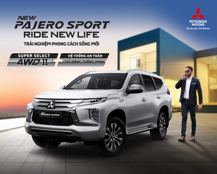 MITSUBISHI PAJERO SPORT 2020 MỚI – VẬN HÀNH MẠNH MẼ, AN TOÀN CAO CẤP, TIỆN ÍCH THÔNG MINH